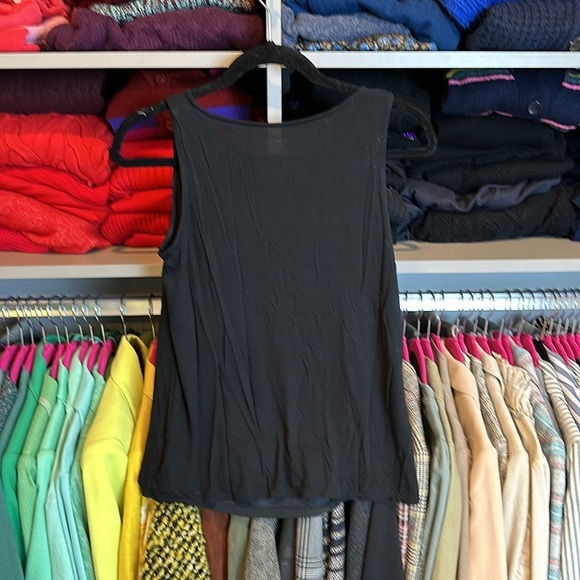 Merona black sleeveless top size S - Picture 3 of 3